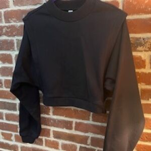 Alo women’s black sweatshirt size xs